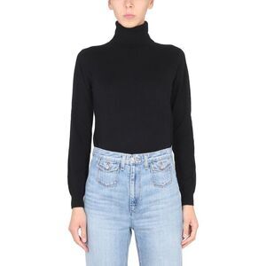 BALLANTYNE Women's Essential Turtleneck Knit Sweater Women BLACK Sweaters &